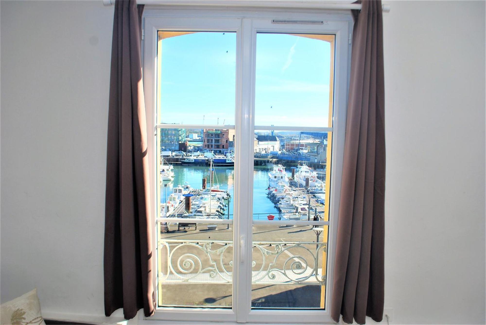 Ferienwohnung Duplex Avec Vue Sur Le Port De Plaisance Dieppe Exterior foto